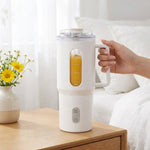 500ml Portable Personal Blender, USB-C Rechargeable Smoothie Maker, Ice Crusher, Leak-Resistant