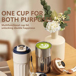 Smart Vacuum Insulated Stainless Steel Tumbler with LED Temperature Display